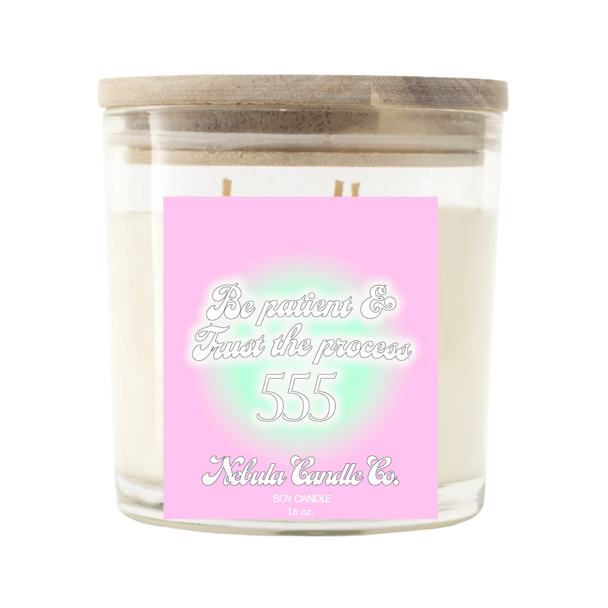 Trust 555 candle cutout