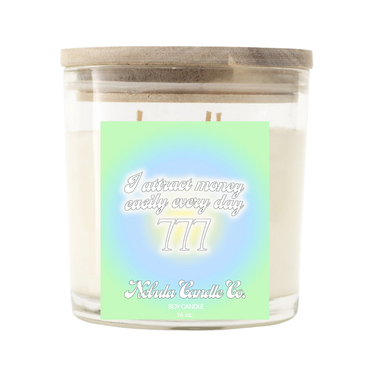 Abundance 777 candle cutout
