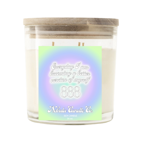 Higher Self 888 candle cutout